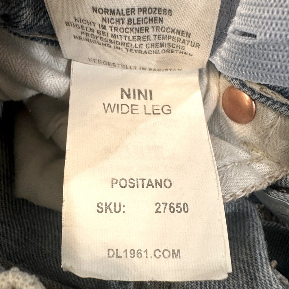 DL1961 Nini Wide Leg Jeans - Picture 5 of 5